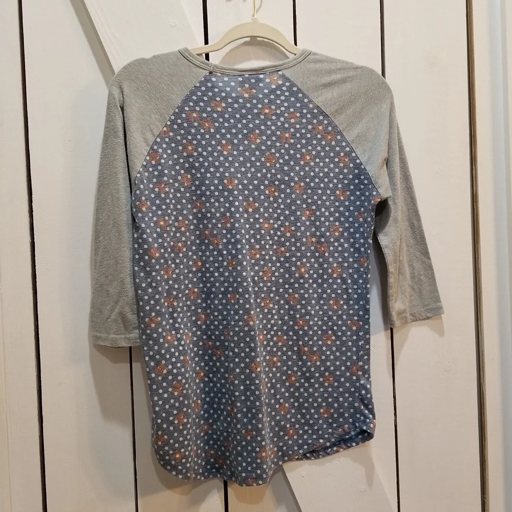 Lularoe Randy polka dot with bows small - Picture 5 of 5